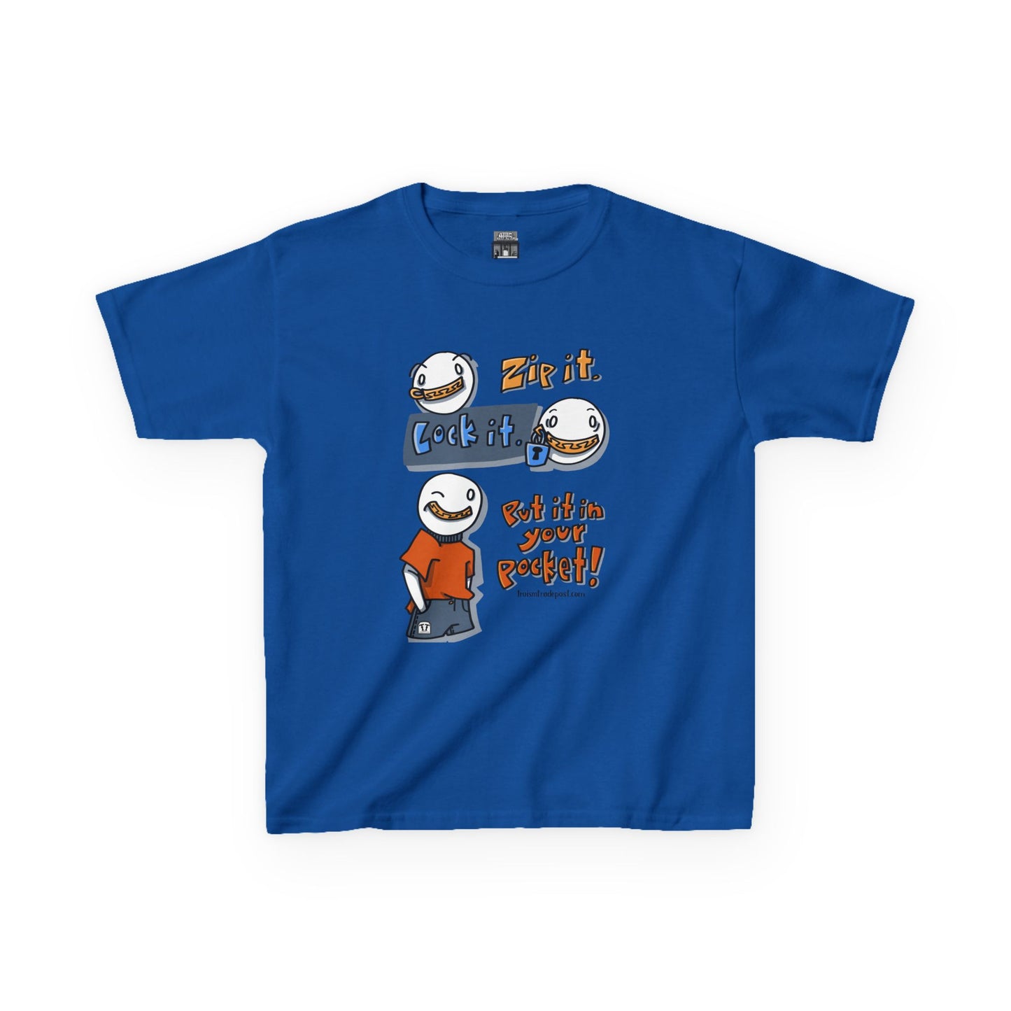 Zip It. Lock it. Put it in your pocket! (Kids Tee)