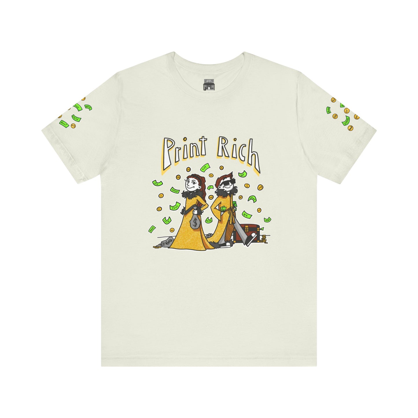 1-100 Print Rich: High-Frequency Fry Sight Words (Adult Tee)