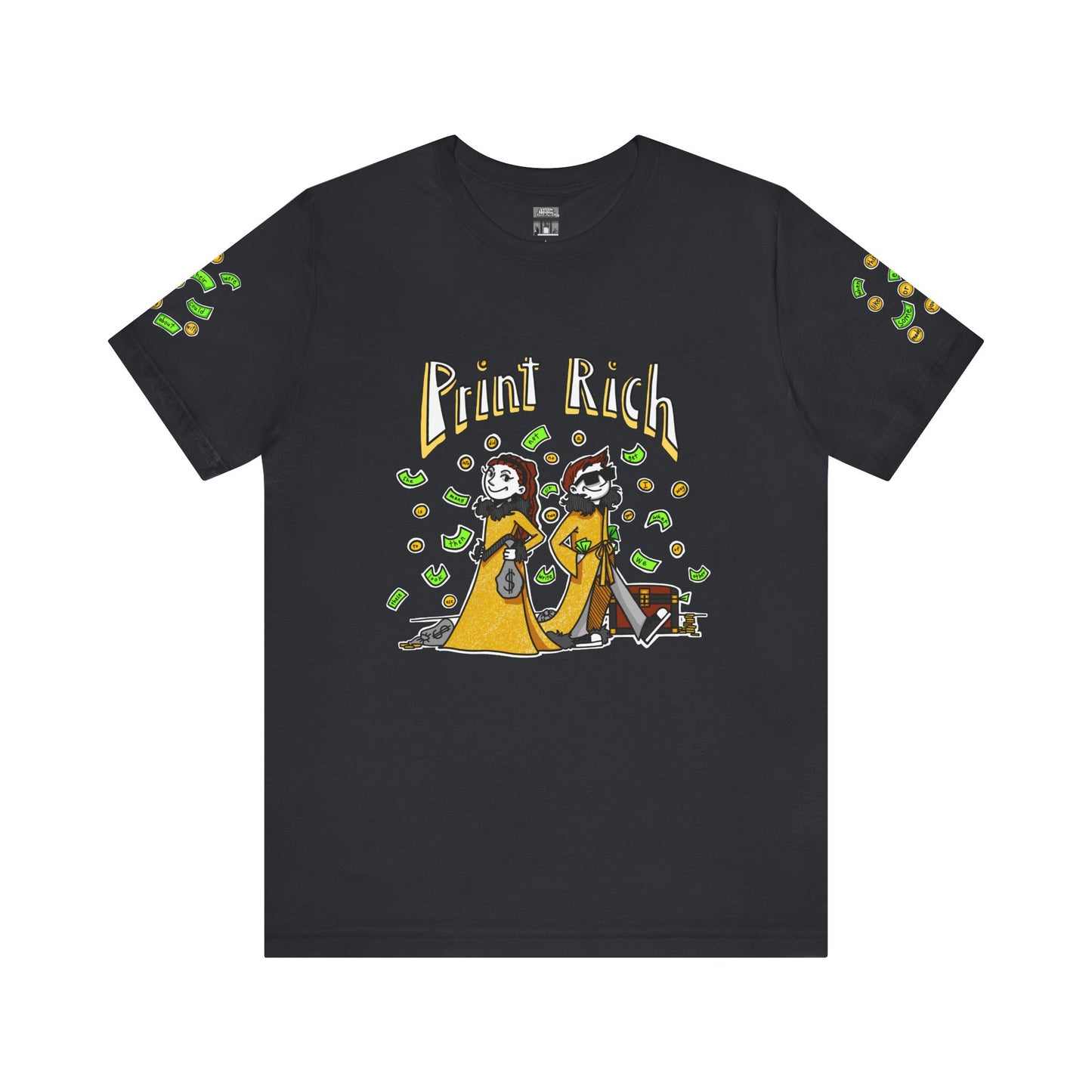 1-100 Print Rich: High-Frequency Fry Sight Words (Adult Tee)
