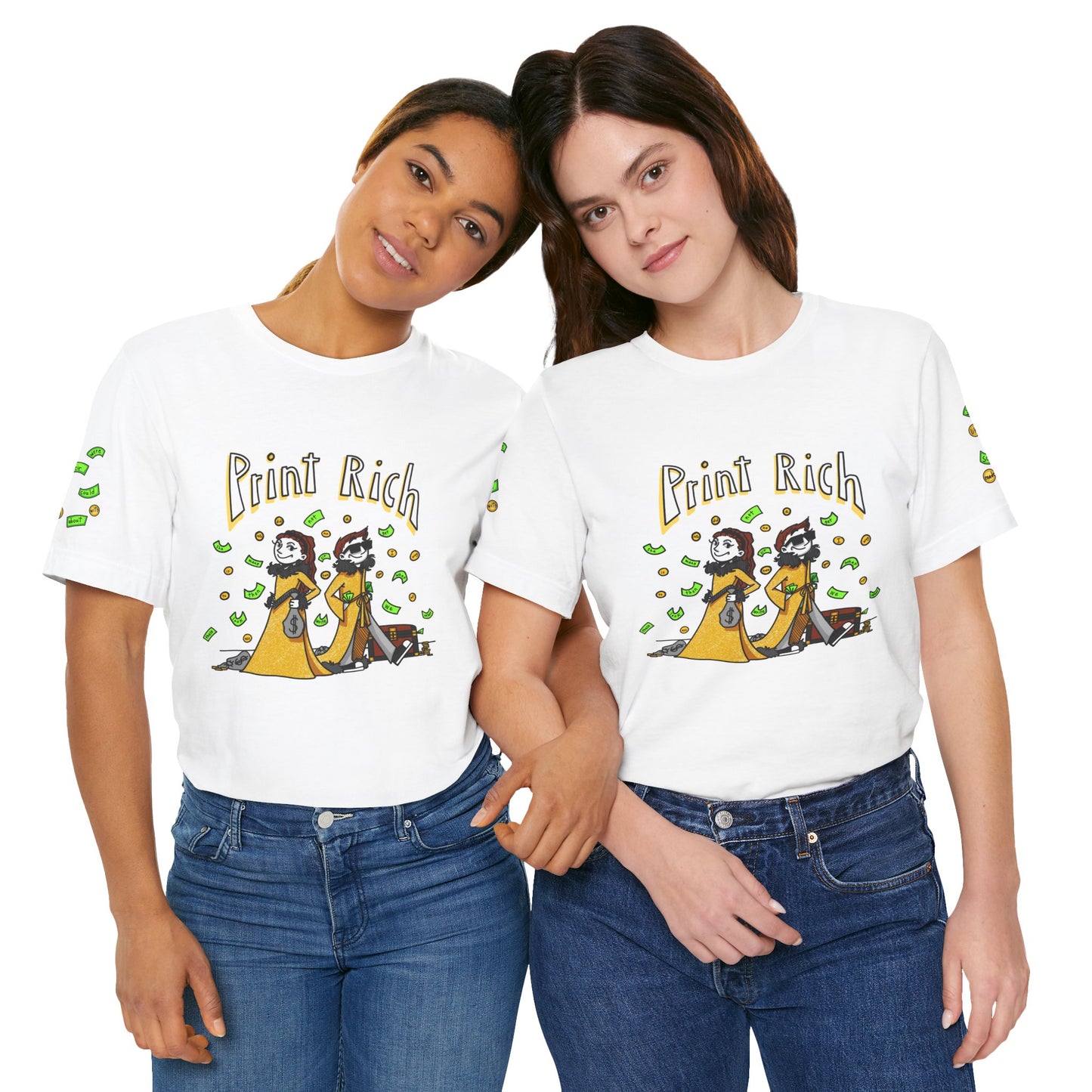 1-100 Print Rich: High-Frequency Fry Sight Words (Adult Tee)