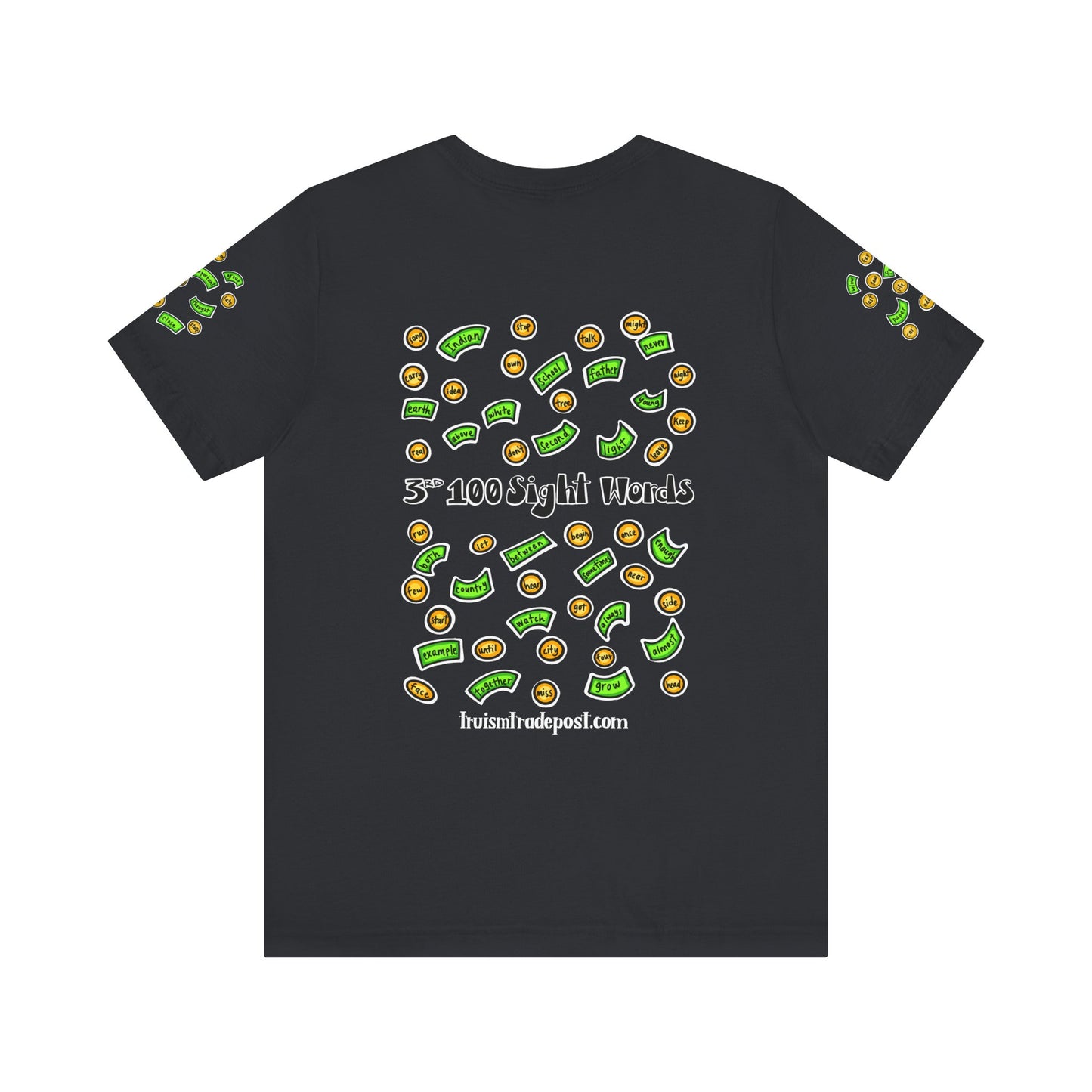 201-300 Print Rich: High-Frequency Fry Sight Words (Adult Tee)