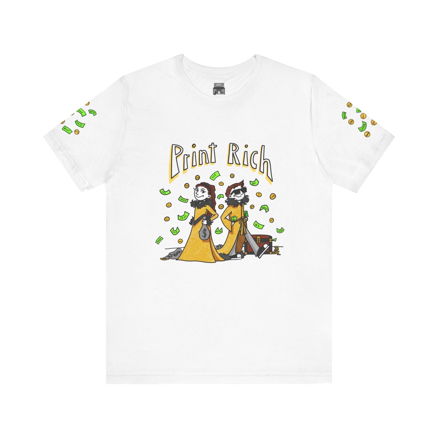 1-100 Print Rich: High-Frequency Fry Sight Words (Adult Tee)