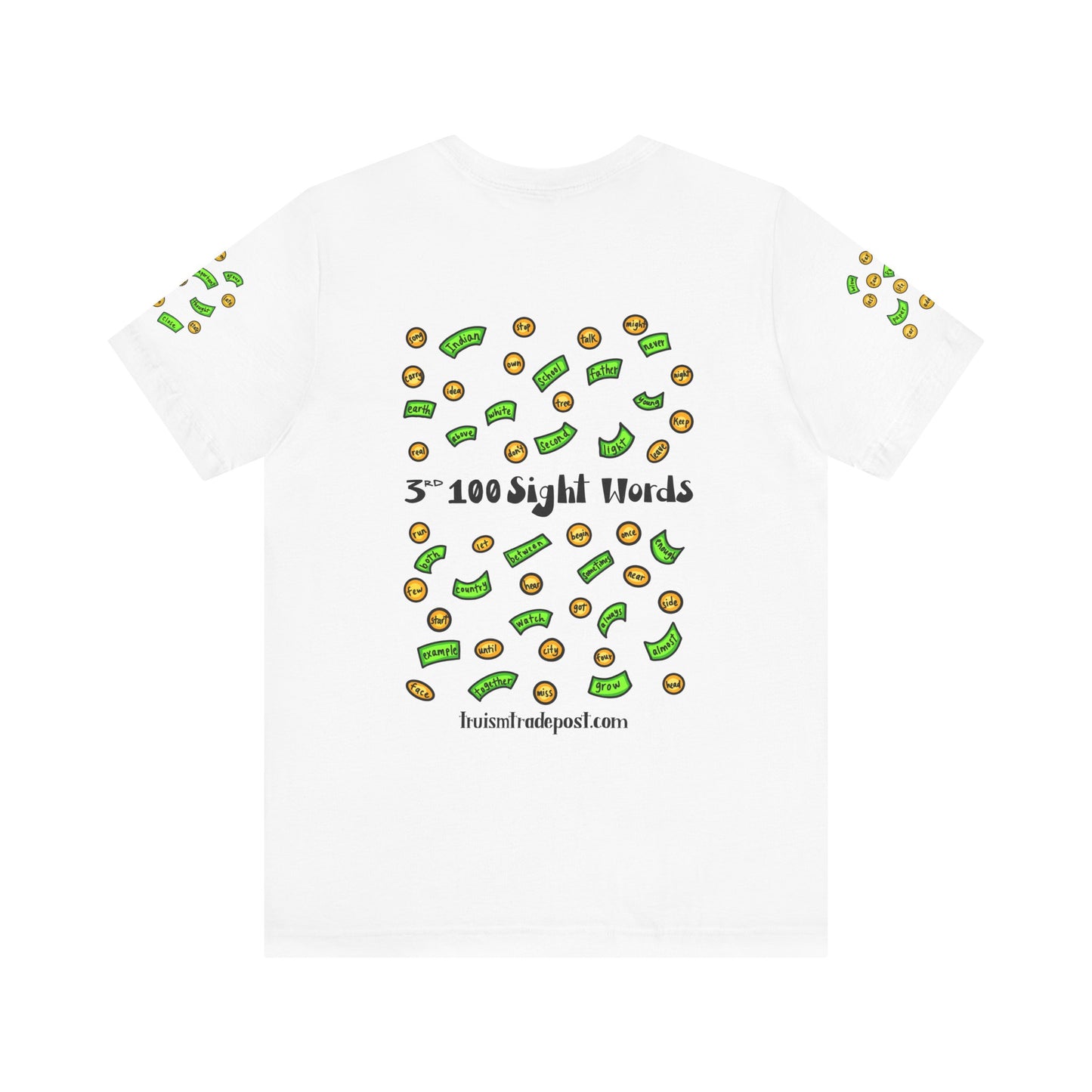 201-300 Print Rich: High-Frequency Fry Sight Words (Adult Tee)