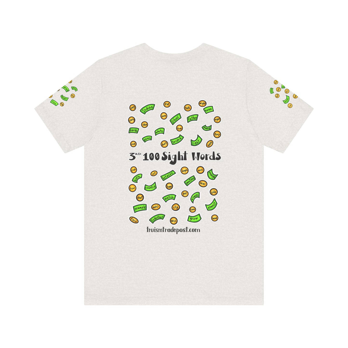 201-300 Print Rich: High-Frequency Fry Sight Words (Adult Tee)