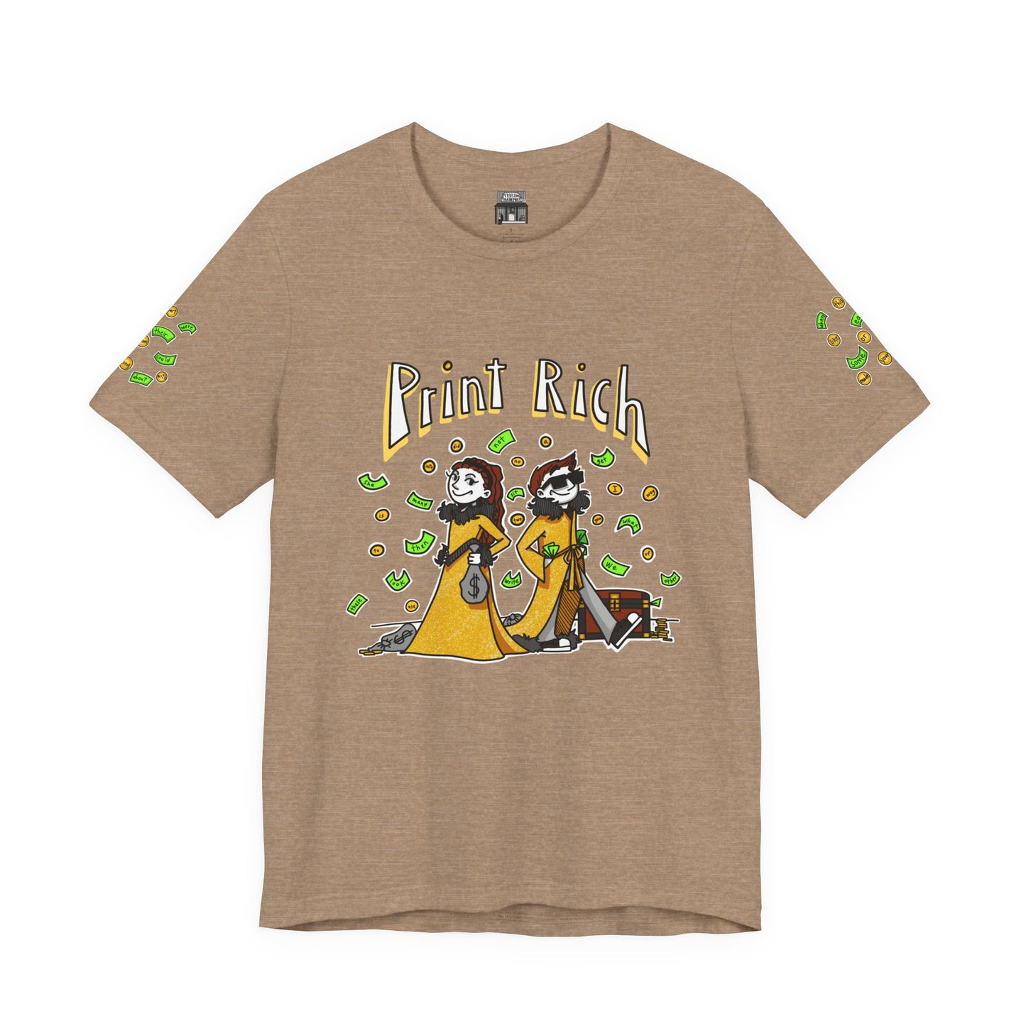 1-100 Print Rich: High-Frequency Fry Sight Words (Adult Tee)