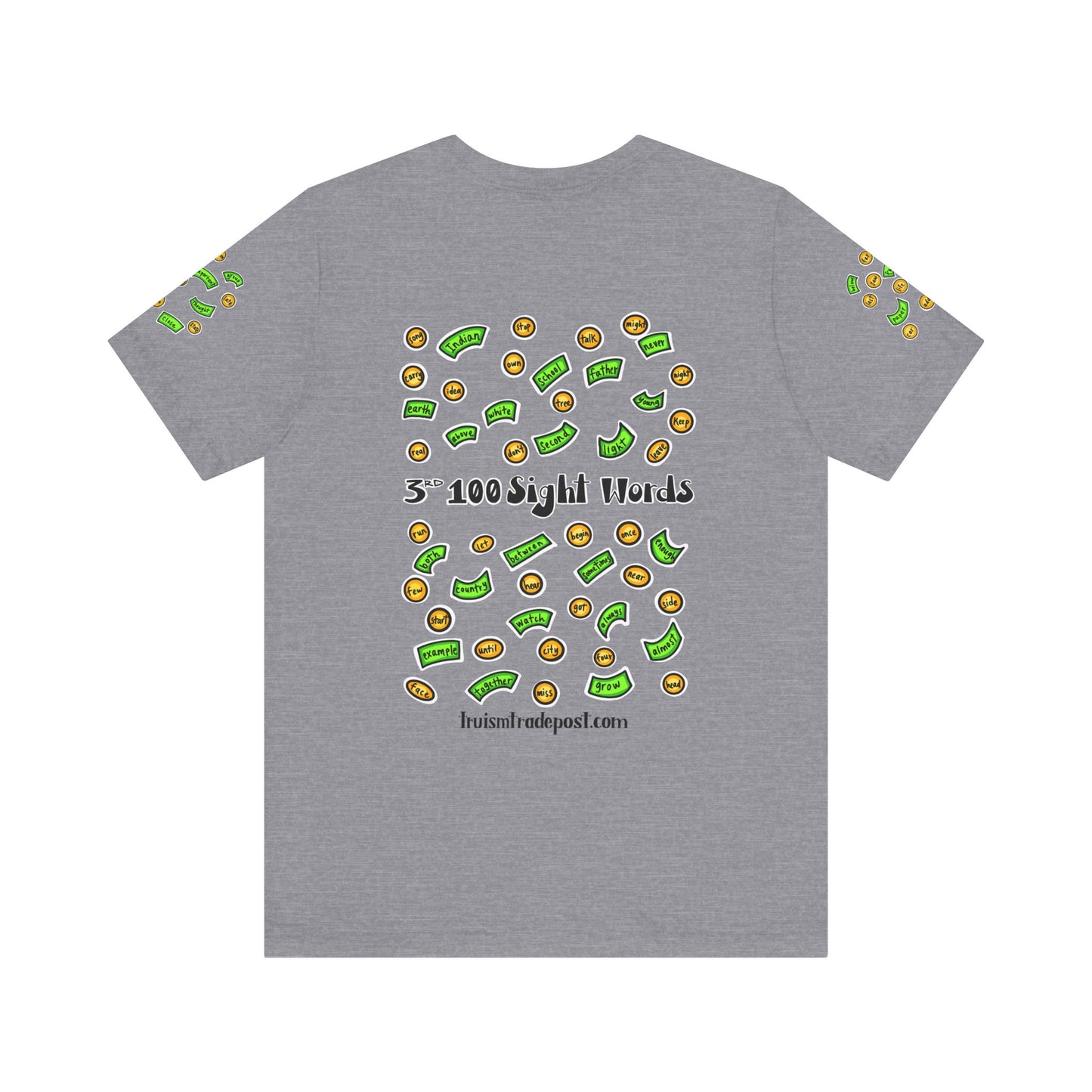 201-300 Print Rich: High-Frequency Fry Sight Words (Adult Tee)