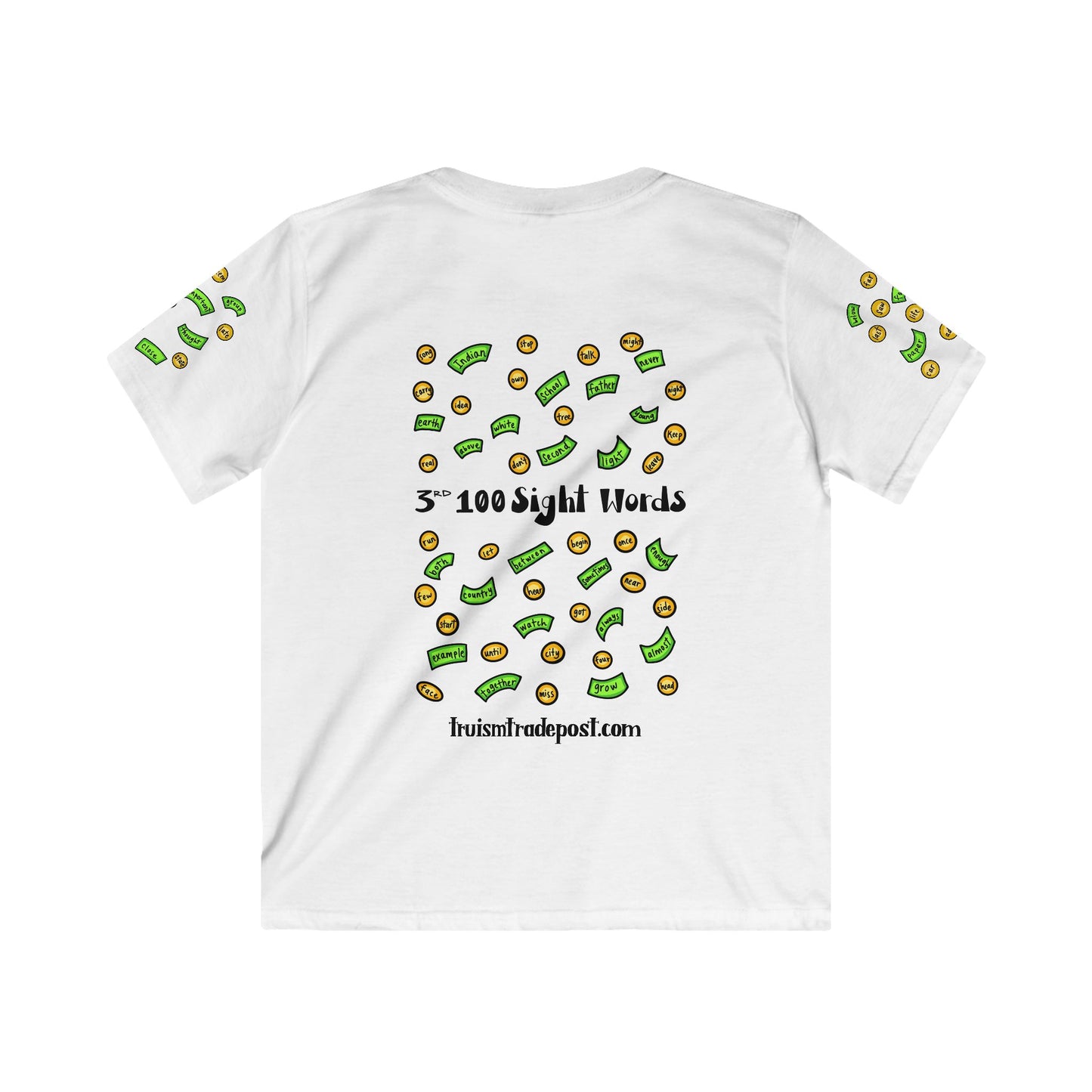 201-300 Print Rich: High-Frequency Fry Sight Words (Kids Tee)