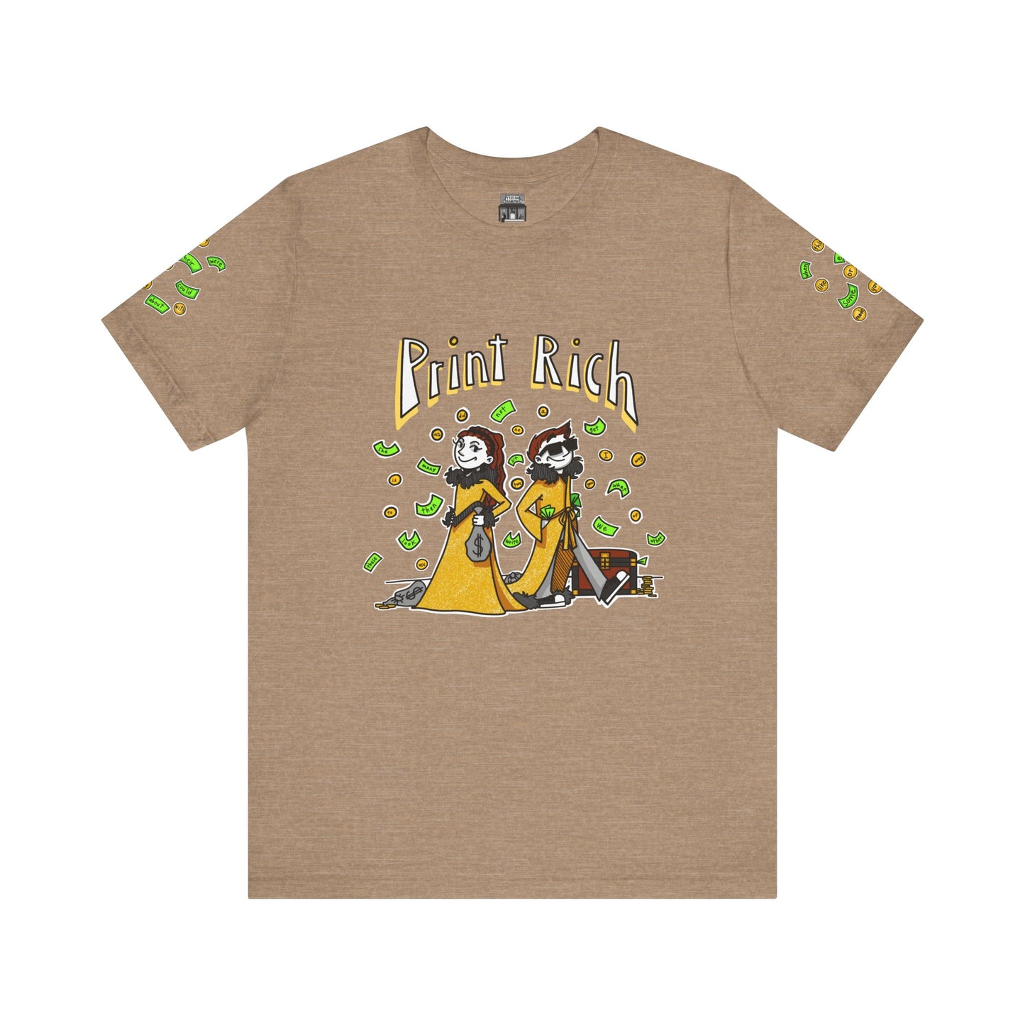 1-100 Print Rich: High-Frequency Fry Sight Words (Adult Tee)