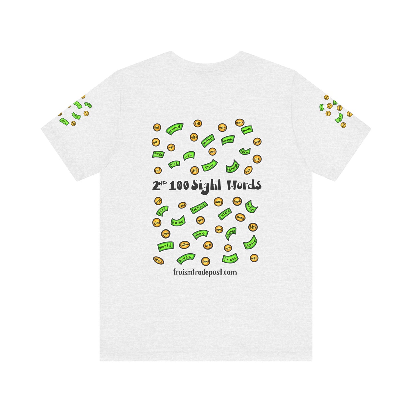101-200 Print Rich: High-Frequency Fry Sight Words (Adult Tee)
