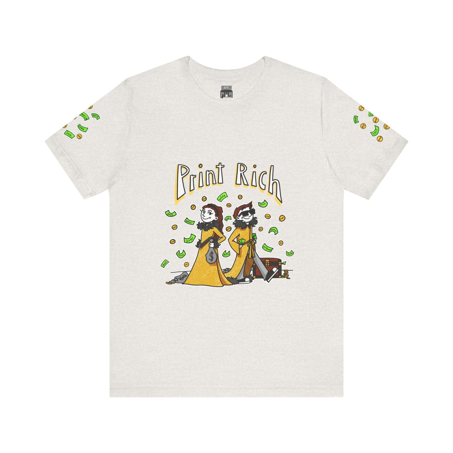 101-200 Print Rich: High-Frequency Fry Sight Words (Adult Tee)