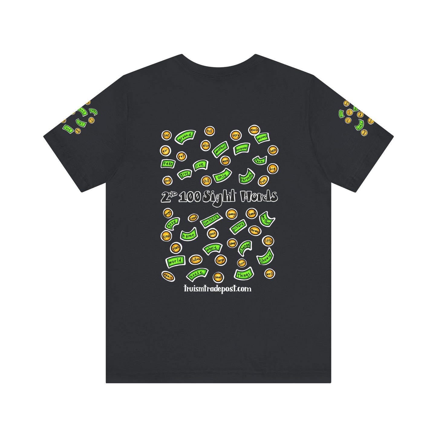 101-200 Print Rich: High-Frequency Fry Sight Words (Adult Tee)