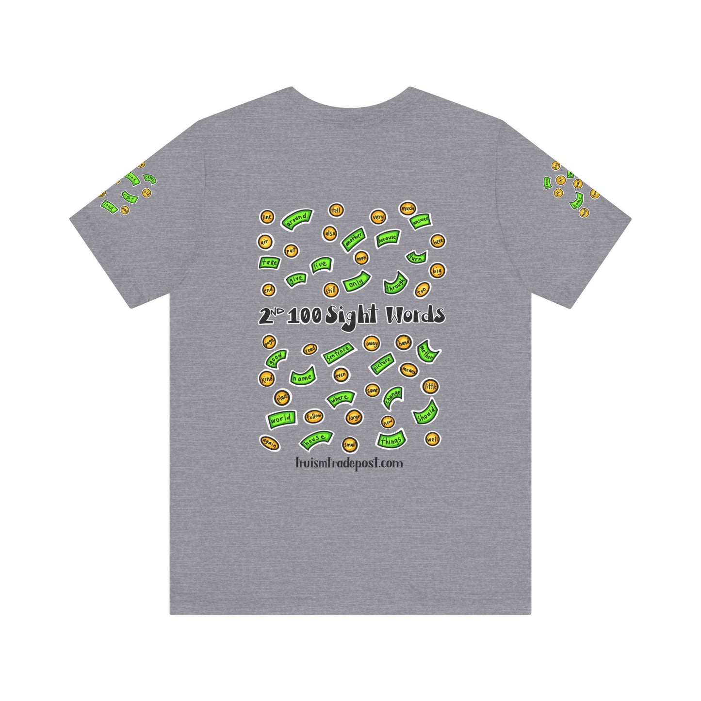 101-200 Print Rich: High-Frequency Fry Sight Words (Adult Tee)