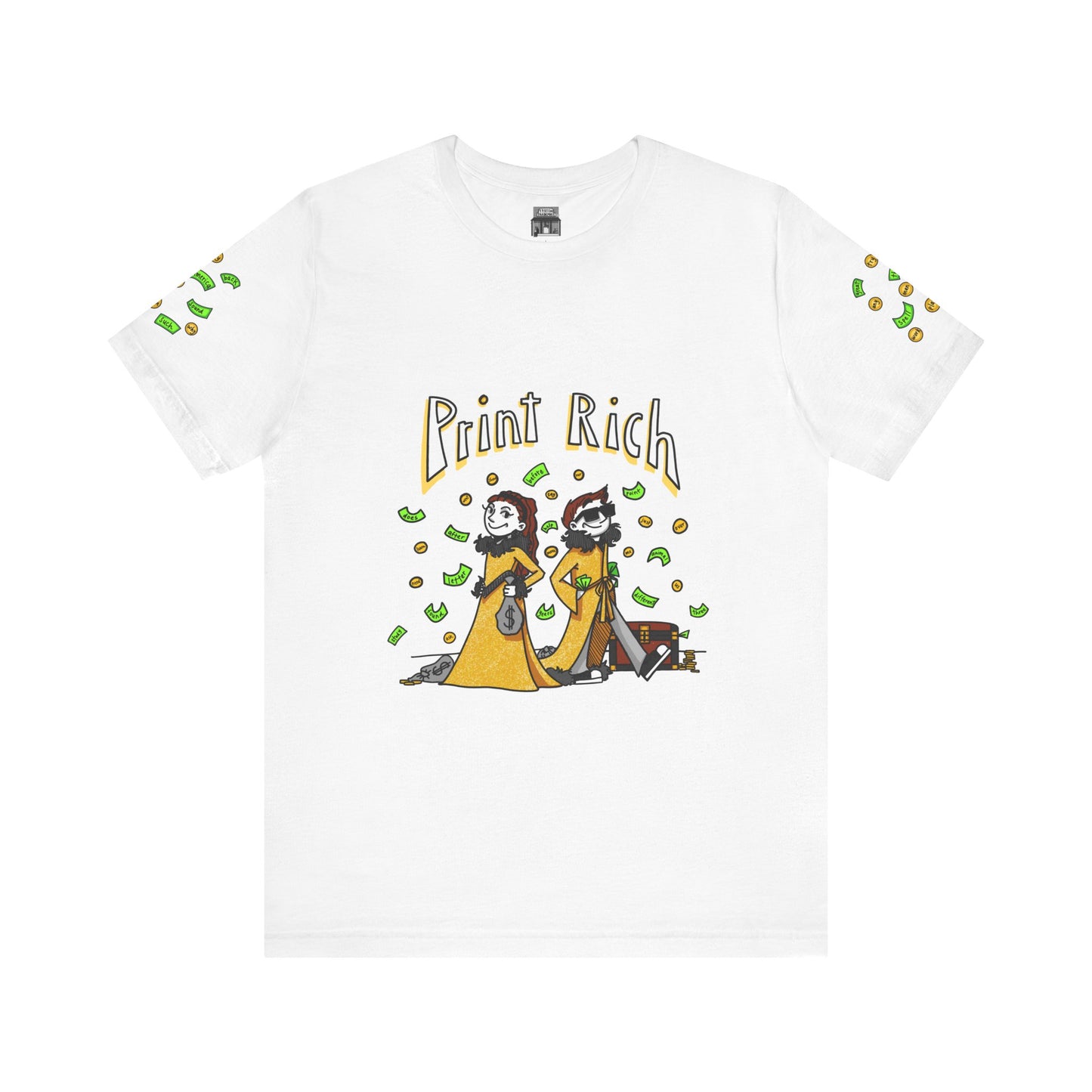 101-200 Print Rich: High-Frequency Fry Sight Words (Adult Tee)