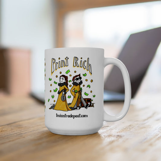 1-100 Print Rich: High-Frequency Fry Sight Words (Ceramic Mug 15oz)