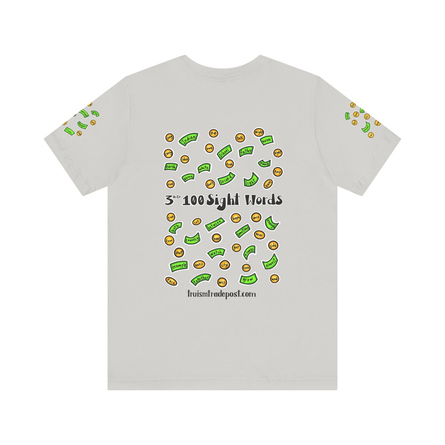 201-300 Print Rich: High-Frequency Fry Sight Words (Adult Tee)