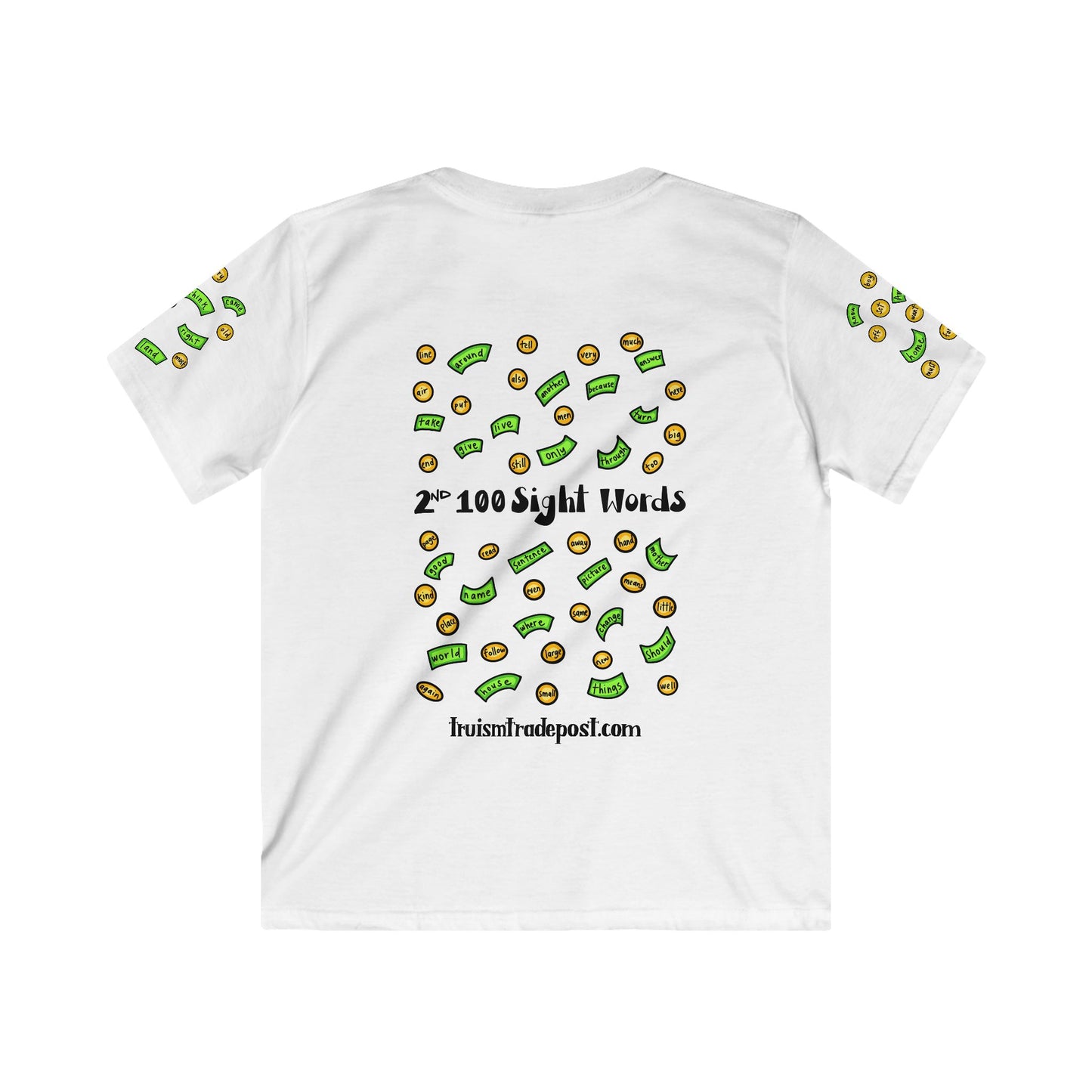 101-200 Print Rich: High-Frequency Fry Sight Words (Kids Tee)