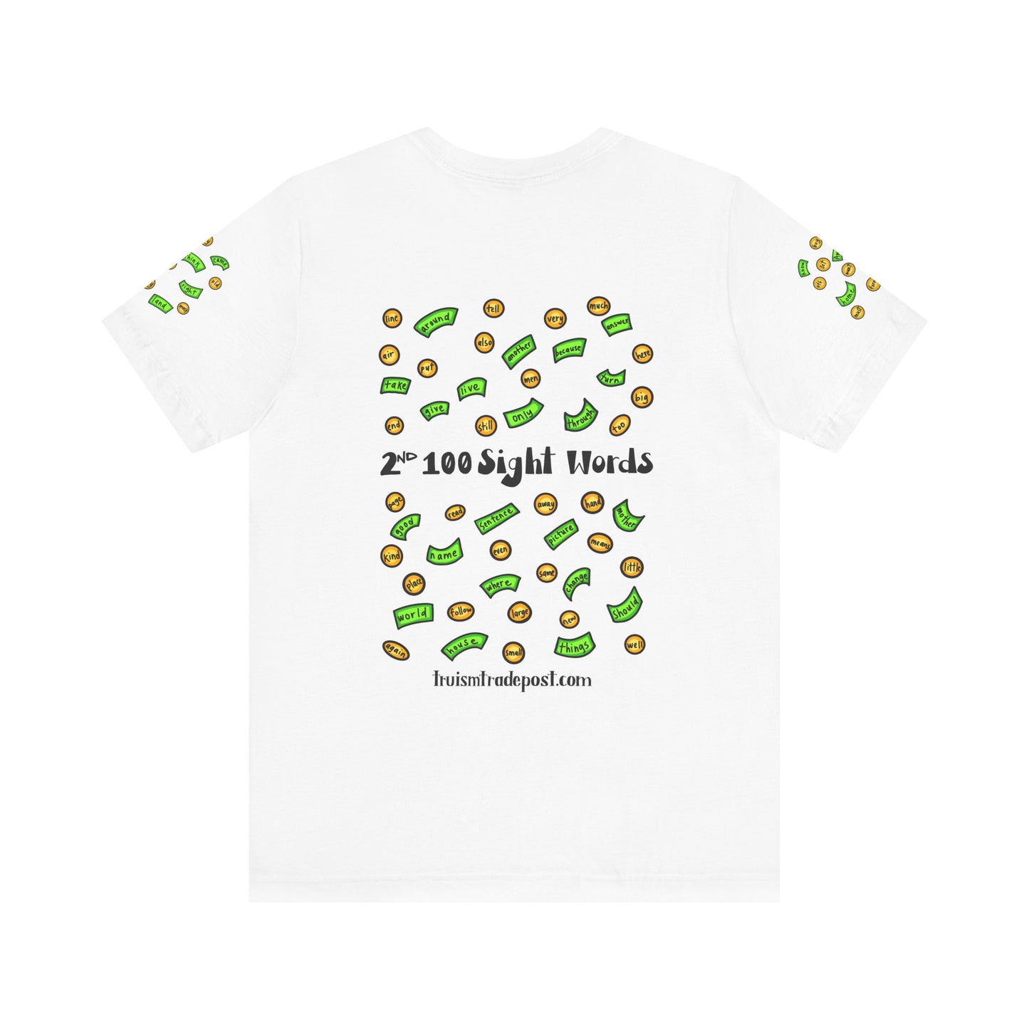 101-200 Print Rich: High-Frequency Fry Sight Words (Adult Tee)