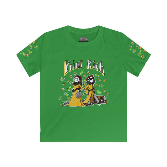 1-100 Print Rich: High-Frequency Fry Sight Words (Kids Tee)