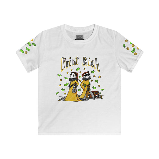 1-100 Print Rich: High-Frequency Fry Sight Words (Kids Tee)