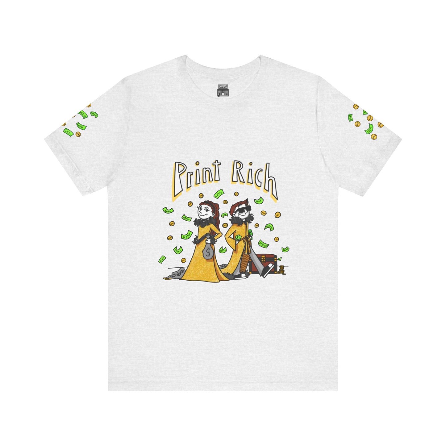 101-200 Print Rich: High-Frequency Fry Sight Words (Adult Tee)